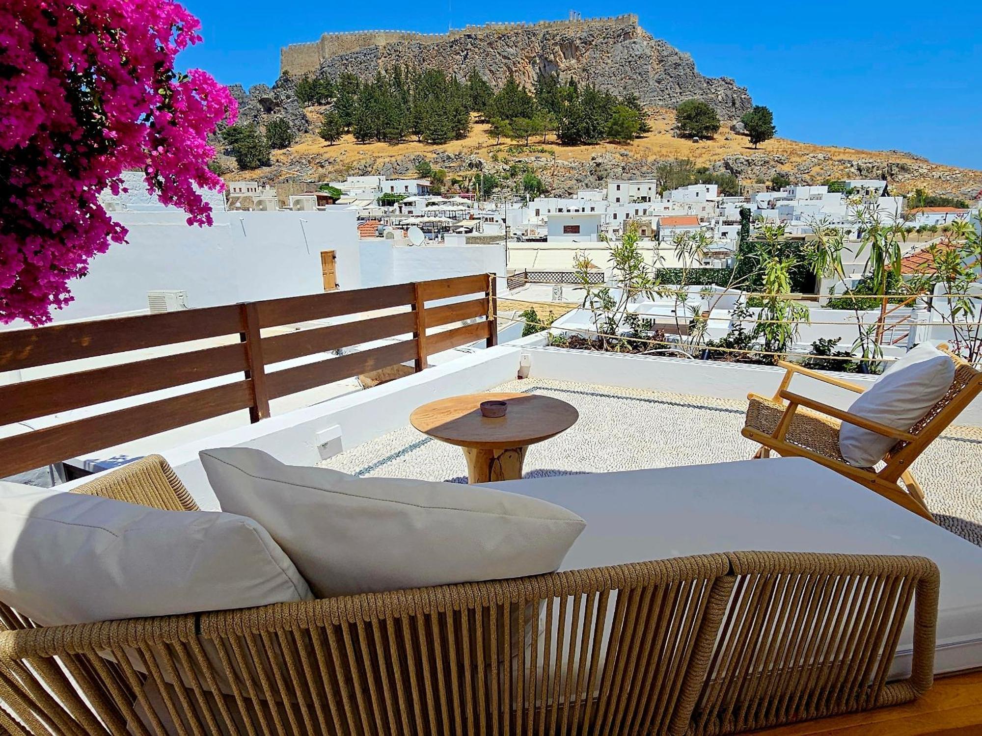Villa Aphrodite Lindos Suites Екстер'єр фото
